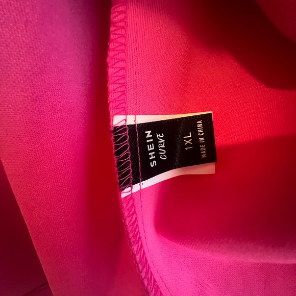 Bedazzled Hot Pink Blazer - Picture 3 of 4